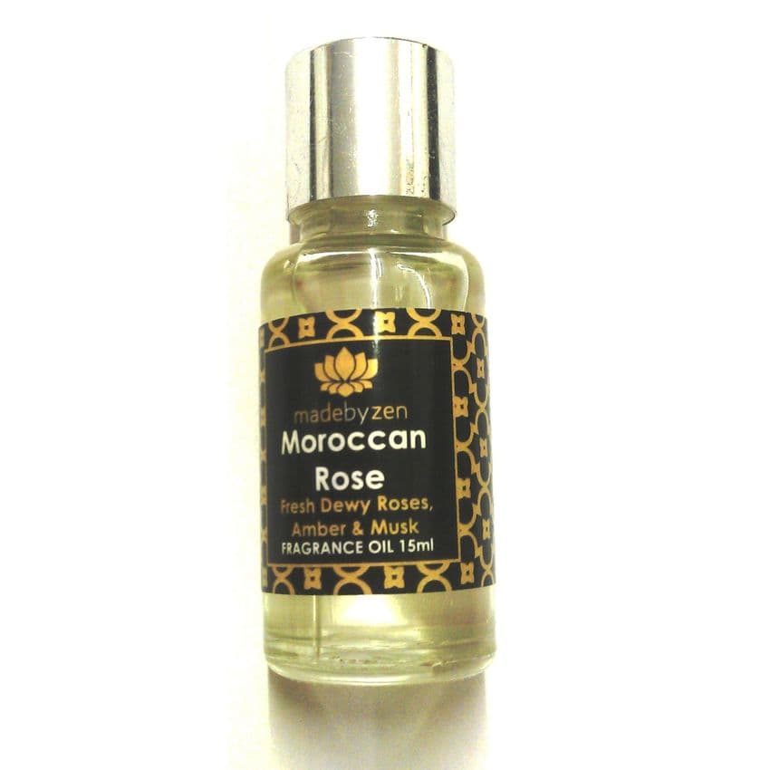 Moroccan Rose - Signature Scented Fragrance Oil Made By Zen 15ml