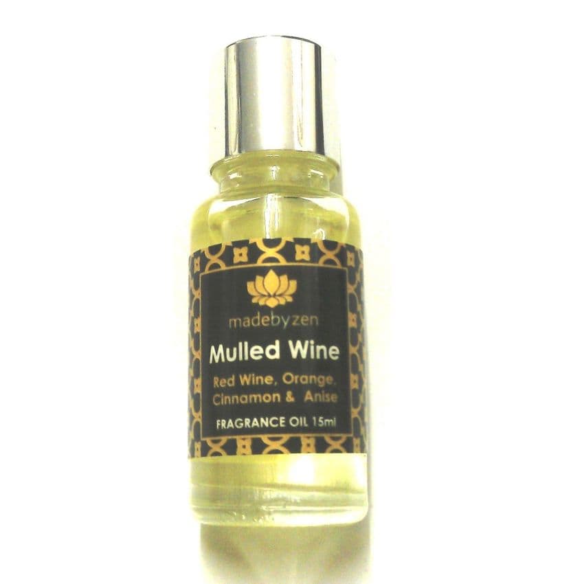 Mulled Wine - Signature Scented Fragrance Oil Made By Zen 15ml