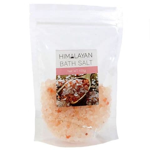 Natural Himalayan Bath Salts Bag 100g