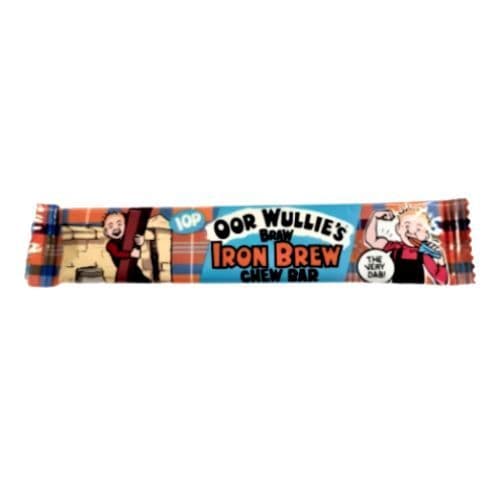 Oor Wullie's Braw Iron Brew Chew Bar Rose Confectionery 11g