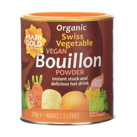 Organic Swiss Vegetable Vegan Bouillon Powder Marigold 150g