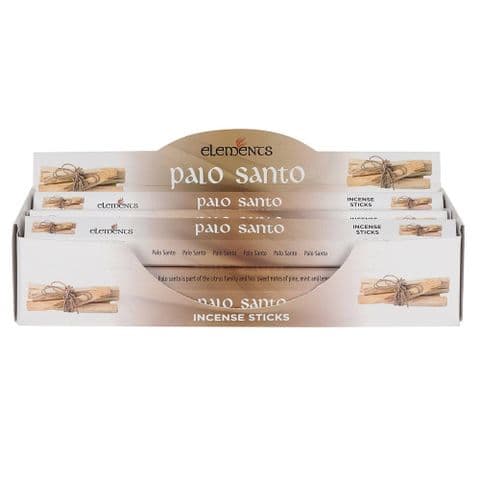 Palo Santo Scented Incense Sticks Elements Indian - Tube Of 20