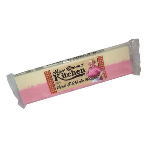 Pink & White Nougat Sweets Maw Broon's Kitchen 130g