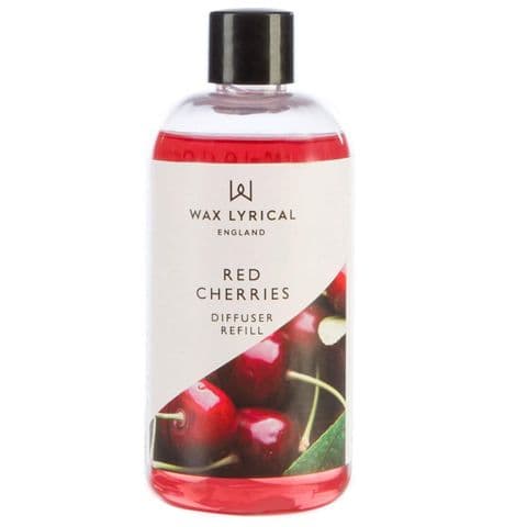Red Cherries Fragranced Reed Diffuser Refill Made In England Wax Lyrical 200ml