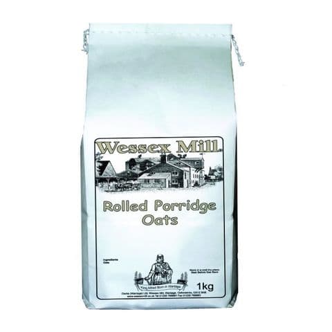 Rolled Porridge Oats Wessex Mill 1kg