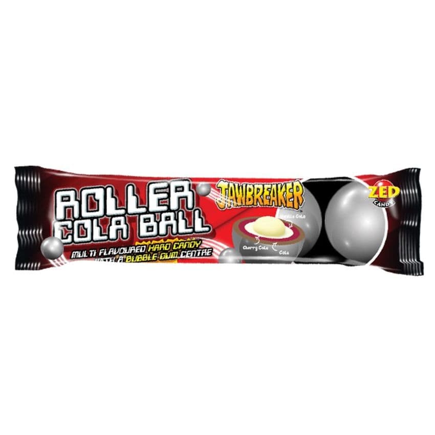 Roller Cola Ball Jawbreaker 5 Pack Zed Candy Novelty Bubblegum Sweets