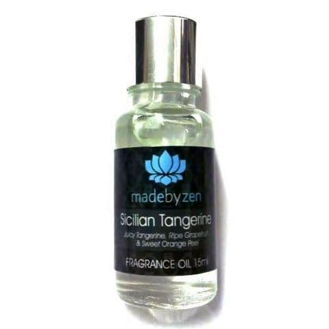 Sicilian Tangerine - Signature Scented Fragrance Oil Made By Zen 15ml
