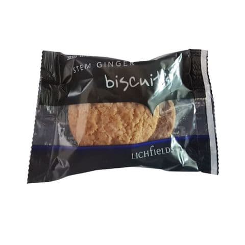 Stem Ginger Biscuits Lichfields Mini 2 Packs