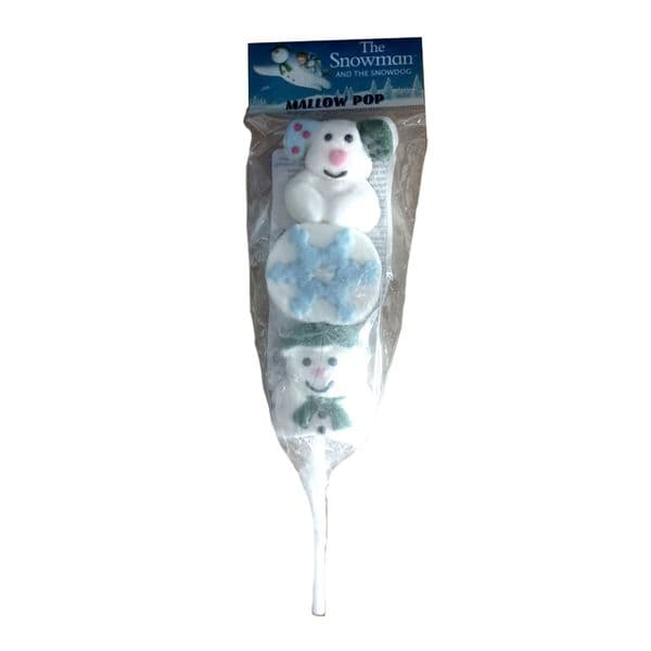 The Snowman & The Snowdog Mallow Pop Rose Confectionery 30g