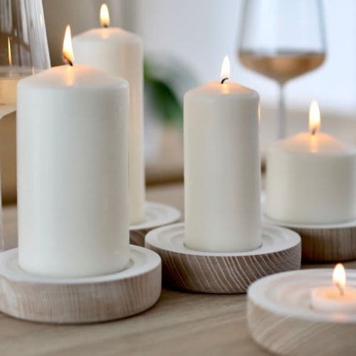 Unscented Candles & Tapers