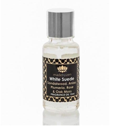White Suede - Signature Scented Fragrance Oil Made By Zen 15ml