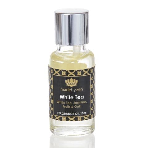 White Tea - Signature Scented Fragrance Oil Made By Zen 15ml