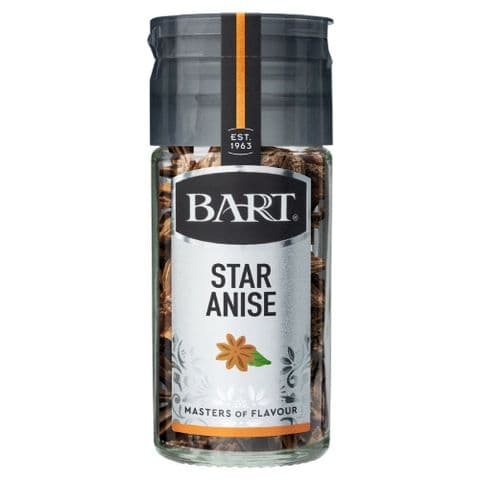Whole Star Anise Jar Bart 12g