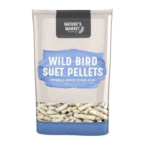 Wild Bird Suet Pellets For Garden Birds Bag Kingfisher Bird Care 1kg